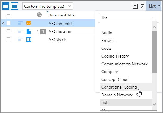 Customize the workspace