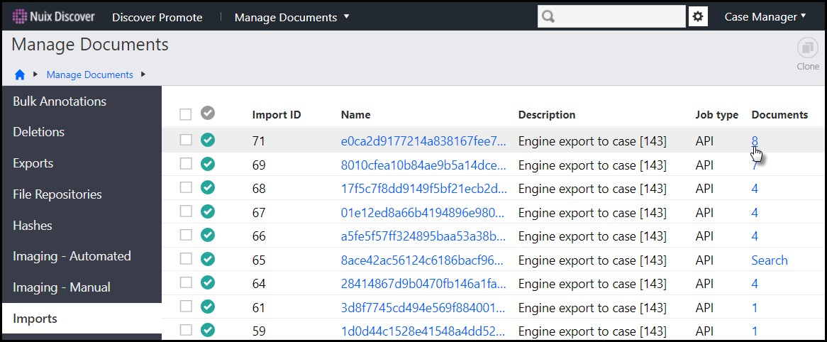 Promote native files with page numbering to Nuix Discover via ...