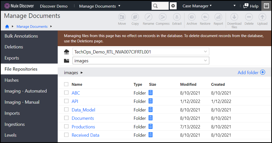 Promote native files with page numbering to Nuix Discover via ...
