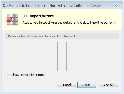 Importing and exporting data