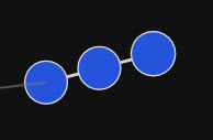 Concept clusters appearing as solid colors