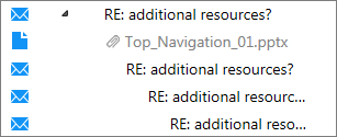 Example showing a non-responsive document