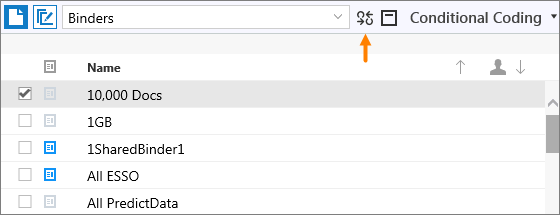 Conditional Coding pane showing the mass code field button.