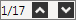 Keyword hit counts and navigation buttons