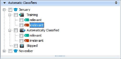Create and build an Automatic Classifier