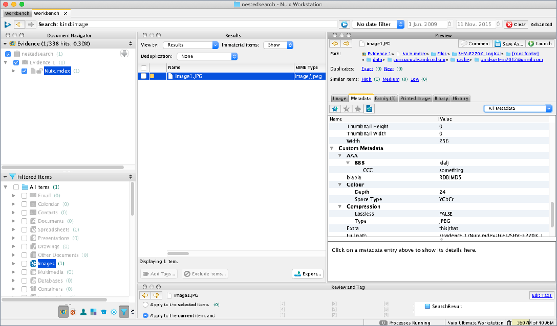 Work with nested custom metadata