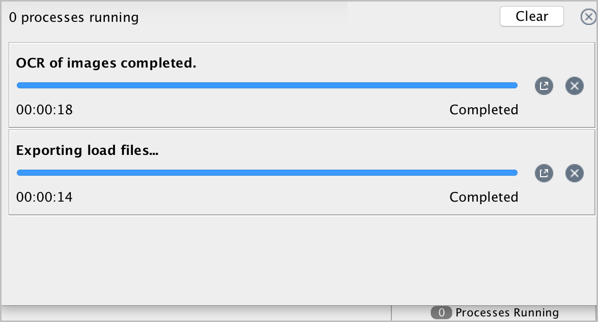Run processes in the background